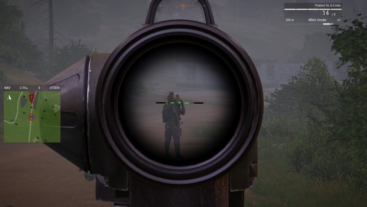 Operator 4-ej wyrzutni widoczny od tyłu. - Misja 6 - Epilog Eliminacji (Elimination Coda) | ArmA 3 Contact - Arma III - poradnik do gry