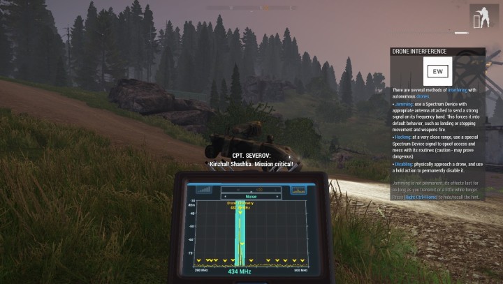 Zakłócanie drona. - Misja 6 - Epilog Eliminacji (Elimination Coda) | ArmA 3 Contact - Arma III - poradnik do gry