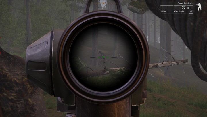 Po ich eliminacji, możemy rozważyć albo bronienie się na lewo od drogi (osłona powalonych drzew, rozkopanej ziemi, i tym podobne - o ironio jest to dużo bezpieczniejsza opcja) albo zajęcie pozycji na budynku po prawej (screen poniżej), dającym najlepszy widok na okolicę (ale na którym większość prze - Misja 6 - Epilog Eliminacji (Elimination Coda) | ArmA 3 Contact - Arma III - poradnik do gry