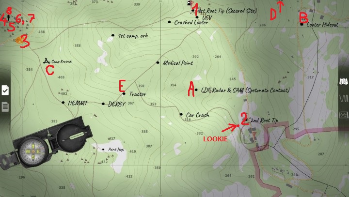 (UWAGA: punkt DERBY to punkt, w którym rozpoczynamy misję) - Misja 5 - Carpe Noctem | ArmA 3 Contact - Arma III - poradnik do gry