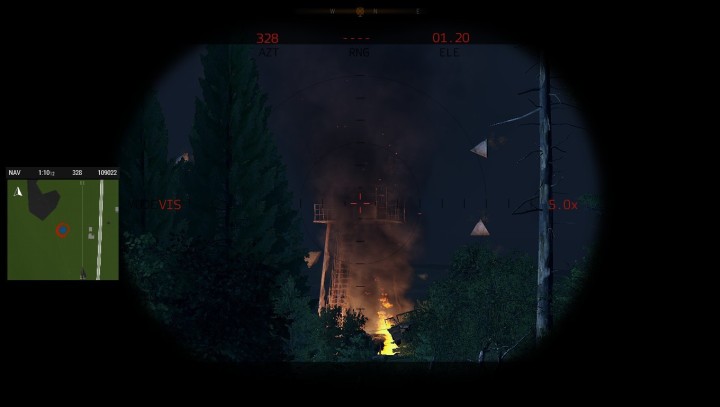 Punkt D - tutaj możemy znaleźć wyrzutnię przeciwpancerną MAAWS. - Misja 5 - Carpe Noctem | ArmA 3 Contact - Arma III - poradnik do gry