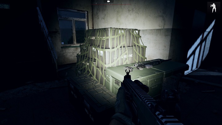 Skład broni w budynku administracji. - Misja 4 - Zjawisko Anomalne (Anomalous Phenomena) | ArmA 3 Contact - Arma III - poradnik do gry