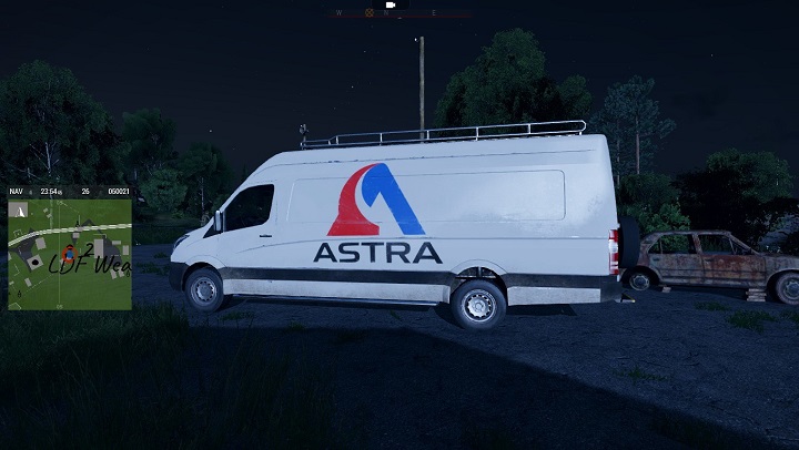 Van firmy ASTRA, z potrzebnym nam sprzętem. - Misja 4 - Zjawisko Anomalne (Anomalous Phenomena) | ArmA 3 Contact - Arma III - poradnik do gry