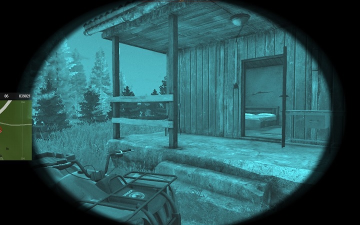 Dobra z chaty myśliwego - quad oraz jego karabin M14 w wersji myśliwskiej. - Misja 4 - Zjawisko Anomalne (Anomalous Phenomena) | ArmA 3 Contact - Arma III - poradnik do gry