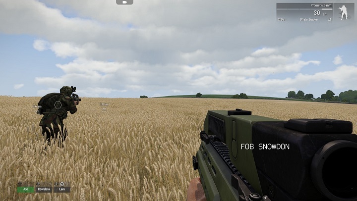 Dowód użycia zawartości dodatku w grze wieloosobowej - misja społecznościowa Dynamic Recon Ops rozgrywana na Livonii. - Contact w trybie wieloosobowym | ArmA 3 Contact - Arma III - poradnik do gry