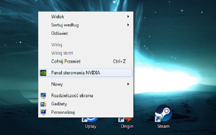 W ten sposób wchodzimy do panelu Nvidia - Konfiguracja gry przed uruchomieniem - ArmA3.cfg | ArmA 3 - Arma III - poradnik do gry