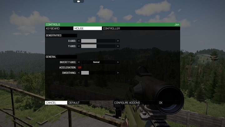 By nasz poradnik dotyczący konfigurowania ArmA 3 Contact był kompletny, wypada nam wspomnieć o ostatnich nieomówionych okienkach opcji - Sterowanie w ArmA 3 - Arma III - poradnik do gry