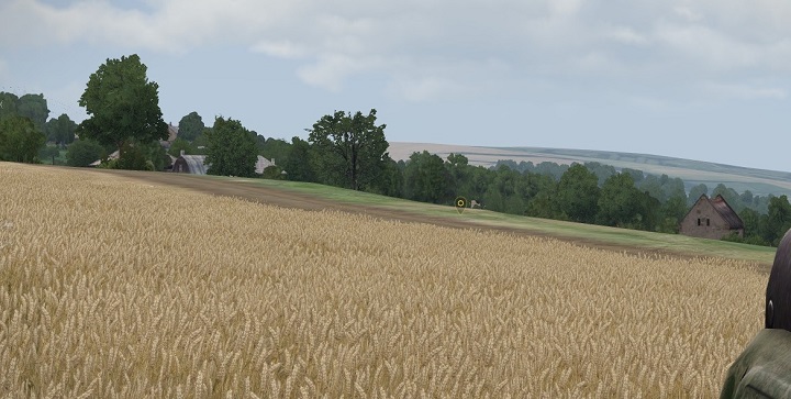 Tak właśnie wygląda Tactical Ping (ten mały marker za polem - w grze jest lepiej widoczny). - Konfiguracja Army na start - Ustawienia rozgrywki | ArmA 3 - Arma III - poradnik do gry