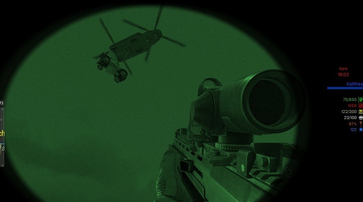 Jedną z nowości, które wprowadził DLC Helicopters był uprzężowy transport sprzętu. - Zawartość gry i dodatków - którą Armę kupić | ArmA 3 - Arma III - poradnik do gry