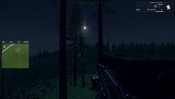 Wystrzelona flara to jasny zwiastun nadchodzących kłopotów. - Informacje podstawowe | ArmA 3 Contact - Arma III - poradnik do gry