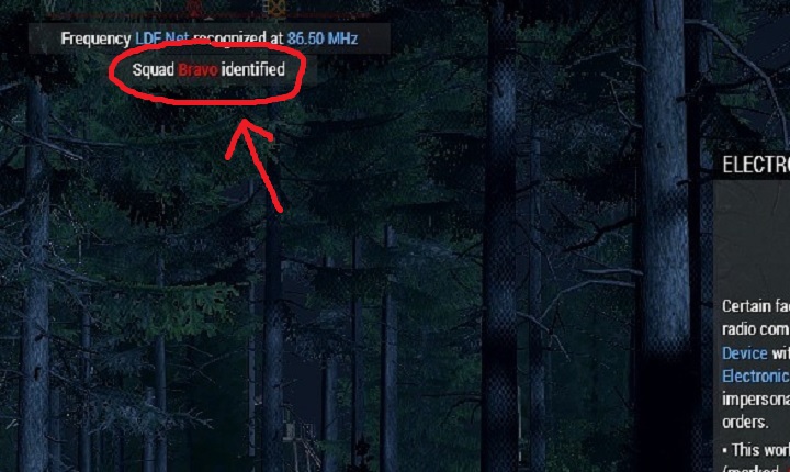 Komunikat informujący o zidentyfikowaniu oddziału. - Nowe Mechaniki | ArmA 3 Contact - Arma III - poradnik do gry