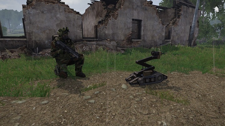 Dron Mini-UGV w wersji do rozminowywania - ED-1D Pelter. - Nowe Mechaniki | ArmA 3 Contact - Arma III - poradnik do gry