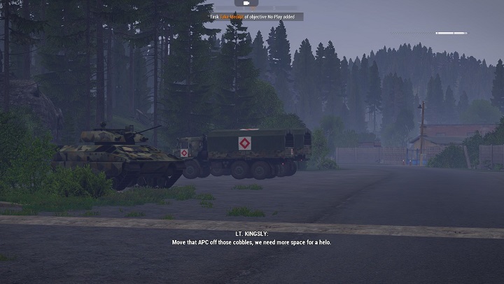 W tej ciężarówce znajdziesz apteczkę. - Misja 1 - Fałszywie Ujemny (False Negative) | ArmA 3 Contact - Arma III - poradnik do gry