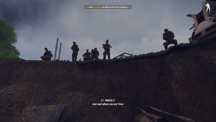 - Nie kombinuj z akcesoriami broni; podczas ćwiczeń wszyscy żołnierze używają specjalnej nakładki na lufę, jej zdjęcie i strzelanie bez niej będzie kończyć się napisem mission failed - Misja 1 - Fałszywie Ujemny (False Negative) | ArmA 3 Contact - Arma III - poradnik do gry