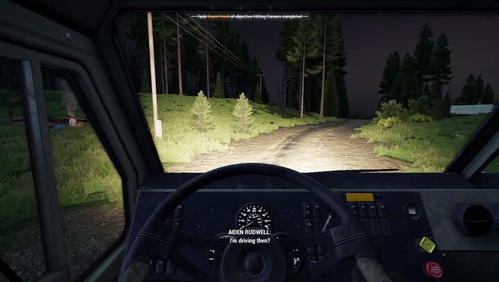 Pierwszy, nieplanowany pierwotnie przystanek czeka na wzgórzu zaraz za mijaną blokadą - Misja 2 - Cisza w Eterze (Going Dark) | ArmA 3 Contact - Arma III - poradnik do gry