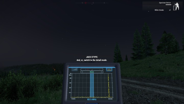 To właśnie tutaj pierwszy raz wykorzystamy Spectrum Device do nasłuchu. - Misja 2 - Cisza w Eterze (Going Dark) | ArmA 3 Contact - Arma III - poradnik do gry