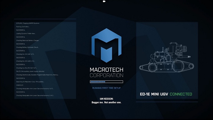 Następnie musisz przejść testy motoryczne i kontroli nad Twoim nowym, małym kumplem (2) - Misja 3 - Bliskie Spotkania (Close Encounters) | ArmA 3 Contact - Arma III - poradnik do gry