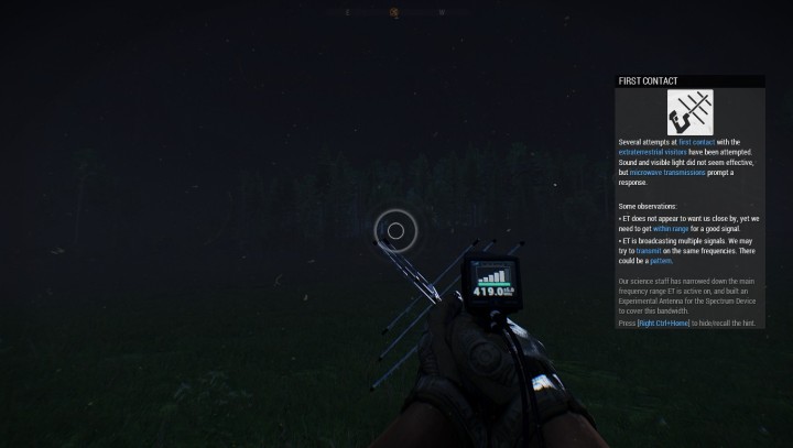 Tak wygląda eksperymentalna antena, którą będziemy komunikować się z obcymi oraz zakłócać drony. - Misja 3 - Bliskie Spotkania (Close Encounters) | ArmA 3 Contact - Arma III - poradnik do gry