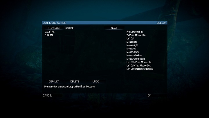 W tym okienku zmieniamy przypisane do konkretnej akcji klawisze. - Sterowanie | ArmA 3 Contact - Arma III - poradnik do gry