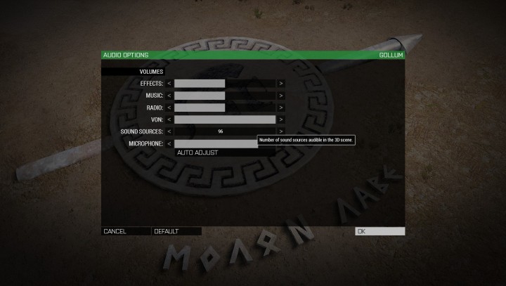 Dzieje się tak ze względu na to, że większość dźwięków obrabiana jest przez Sound Shader, którego obsługę kontroluje procesor - Ustawienia w grze | ArmA 3 - Arma III - poradnik do gry