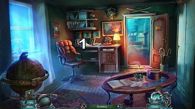 Grę rozpoczynamy w swoim biurze - 1 - An Unexpected Guest | Opis przejścia Nightmares from the Deep - Nightmares from the Deep: The Sirens Call - poradnik do gry