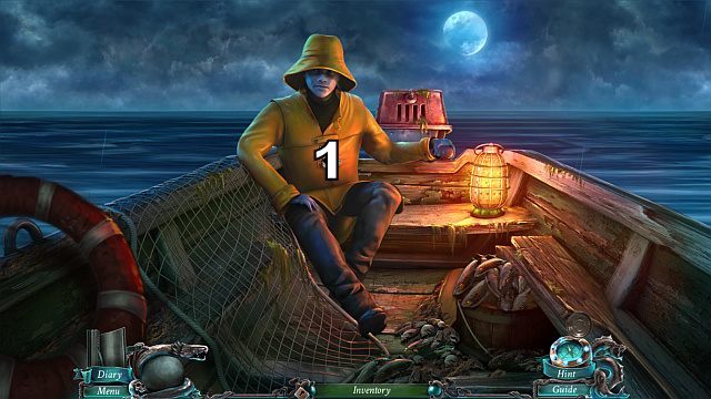 Po krótkim przerywniku budzimy się w łodzi - 1 - An Unexpected Guest | Opis przejścia Nightmares from the Deep - Nightmares from the Deep: The Sirens Call - poradnik do gry