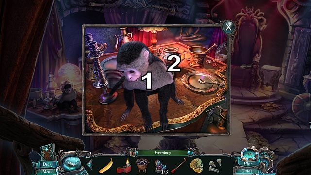 Wróć do secret chamber i daj małpie banana[1] - 2 - Boats Away | Opis przejścia Nightmares from the Deep - Nightmares from the Deep: The Sirens Call - poradnik do gry