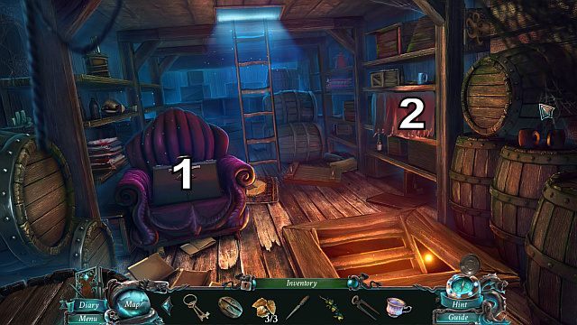 Następnie wróć do Storeroom - 6 - The Lighthouse | Opis przejścia Nightmares from the Deep - Nightmares from the Deep: The Sirens Call - poradnik do gry