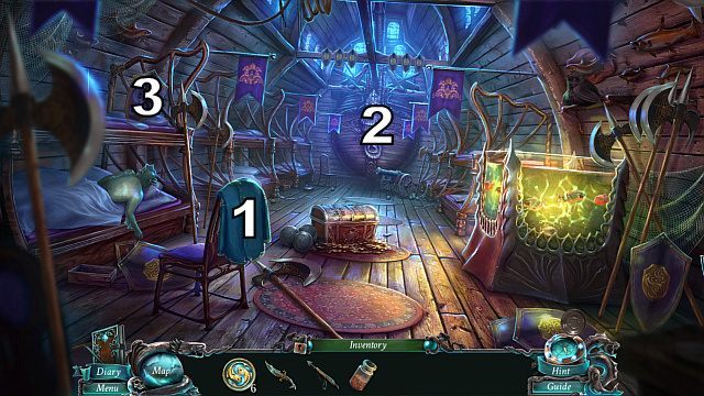 Zabierz przebranie[1] (uniform) - 7 - Find Calliope | Opis przejścia Nightmares from the Deep - Nightmares from the Deep: The Sirens Call - poradnik do gry