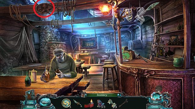 Lokalizacja: Tavern - Golden Octopi | Znajdźki Nightmares from the Deep - Nightmares from the Deep: The Sirens Call - poradnik do gry