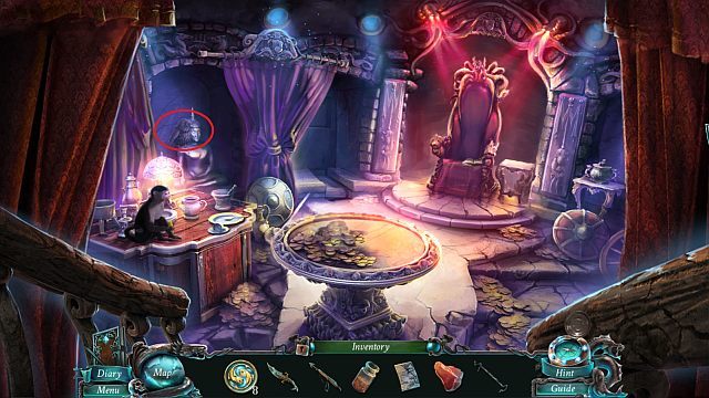 Lokalizacja: Secret Chamber - Silver parrots | Znajdźki Nightmares from the Deep - Nightmares from the Deep: The Sirens Call - poradnik do gry