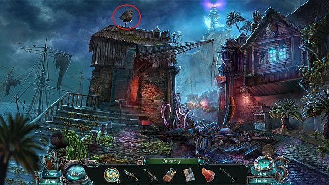 Lokalizacja: Gate - Silver parrots | Znajdźki Nightmares from the Deep - Nightmares from the Deep: The Sirens Call - poradnik do gry