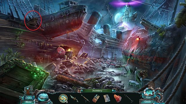 Lokalizacja: Cemetery entrance - Silver parrots | Znajdźki Nightmares from the Deep - Nightmares from the Deep: The Sirens Call - poradnik do gry