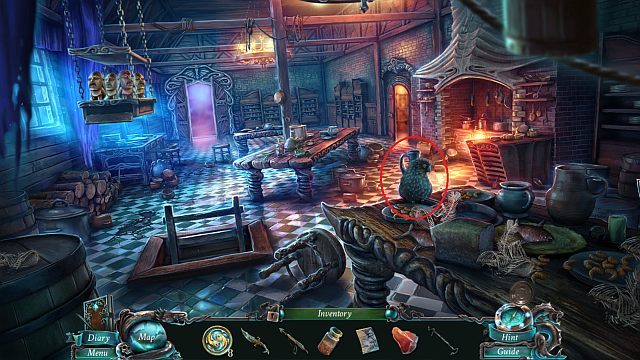 Lokalizacja: Kitchen - Silver parrots | Znajdźki Nightmares from the Deep - Nightmares from the Deep: The Sirens Call - poradnik do gry