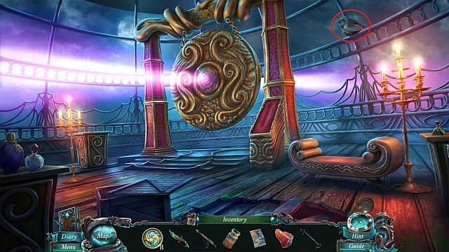 Lokalizacja: Gong - Silver parrots | Znajdźki Nightmares from the Deep - Nightmares from the Deep: The Sirens Call - poradnik do gry