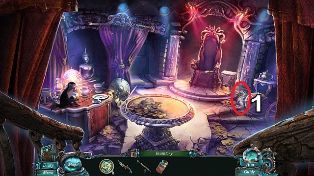 Lokalizacja: Secret chamber - Brass sea horses | Znajdźki Nightmares from the Deep - Nightmares from the Deep: The Sirens Call - poradnik do gry