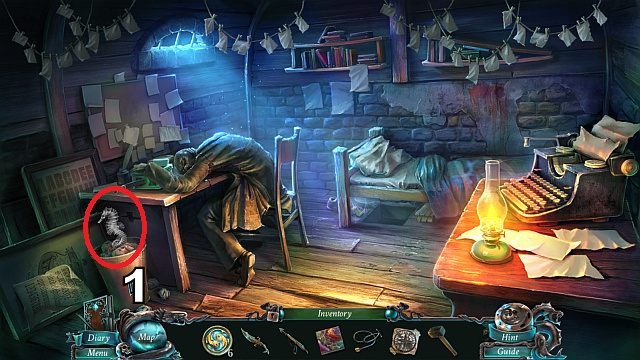 Lokalizacja: Hideout - Brass sea horses | Znajdźki Nightmares from the Deep - Nightmares from the Deep: The Sirens Call - poradnik do gry