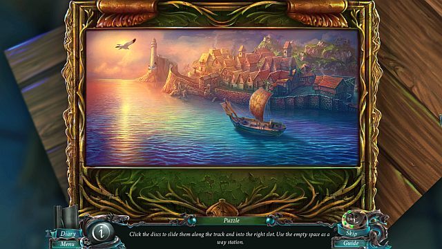 Pierwsze puzzle ułóż jak na powyższym screenie - Rozdział 1 | Zagadki Nightmares from the Deep - Nightmares from the Deep: The Sirens Call - poradnik do gry