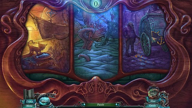 Umieszczaj obiekty w ich kontury, tak jak na screenie - Rozdział 2 | Zagadki Nightmares from the Deep - Nightmares from the Deep: The Sirens Call - poradnik do gry