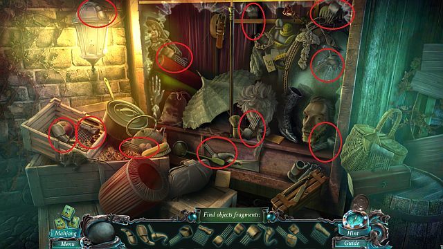 Znajdź wszystkie zaznaczone przedmioty - Ukryte przedmioty | Zagadki Nightmares from the Deep - Nightmares from the Deep: The Sirens Call - poradnik do gry