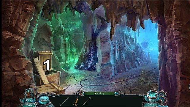 Wróć do jaskini i użyj łomu na skrzyni[1] - The Book of Davy Jones (bonusowa przygoda) | Opis przejścia - Nightmares from the Deep: The Sirens Call - poradnik do gry