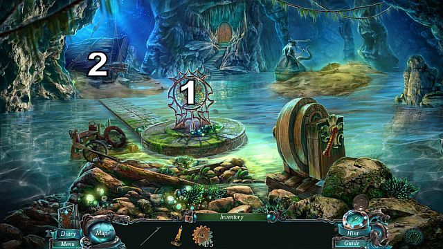 Włóż pióro w miejsce [1] - The Book of Davy Jones (bonusowa przygoda) | Opis przejścia - Nightmares from the Deep: The Sirens Call - poradnik do gry