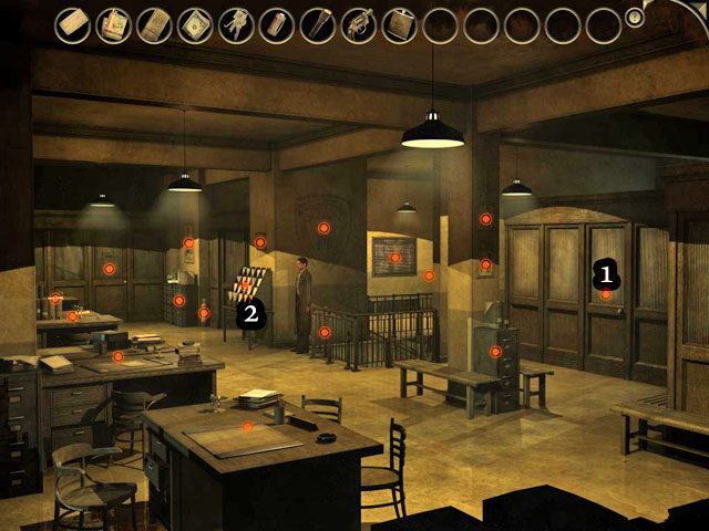 Wróć na górę do Victorii [1] - Posterunek policji - Face Noir: The Cat with the Jade Eyes - poradnik do gry