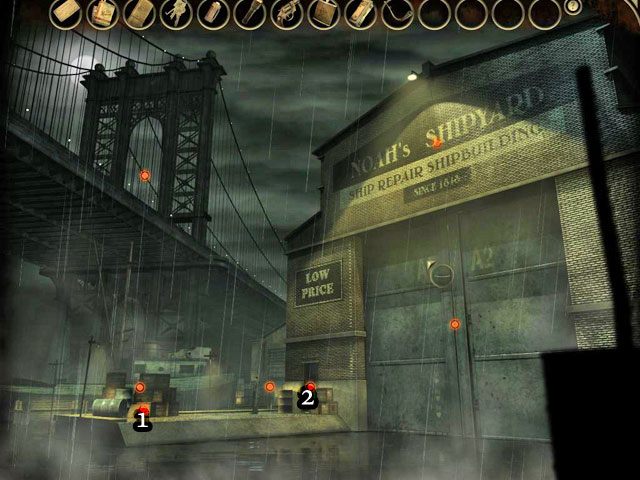 Użyj otwartej skrzyni [1] - Port Melville raz jeszcze - Face Noir: The Cat with the Jade Eyes - poradnik do gry