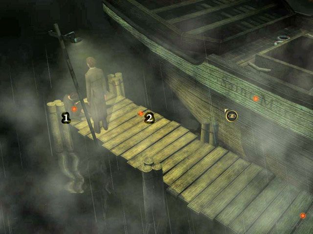 Wróć do ciała i użyj drutu na metalowym przedmiocie ([2]) - Port Melville raz jeszcze - Face Noir: The Cat with the Jade Eyes - poradnik do gry