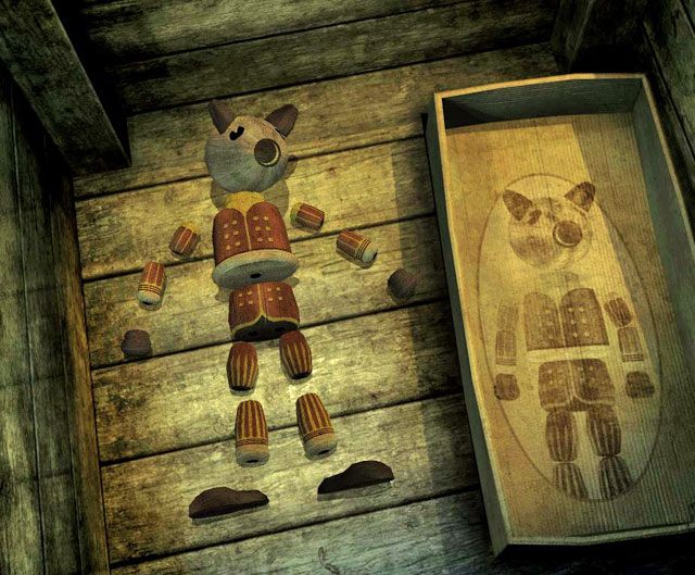 Po ułożeniu części (Jack powie, że jest w porządku) detektyw stwierdzi, że musi je jakoś ze sobą połączyć - Stocznia Noego - Face Noir: The Cat with the Jade Eyes - poradnik do gry