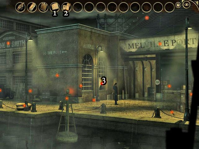 Zerknij do ekwipunku - Retrospekcja w porcie - Face Noir: The Cat with the Jade Eyes - poradnik do gry