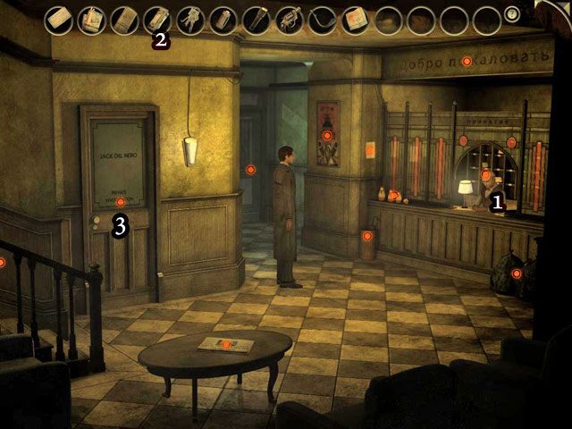 Wrócisz do budynku, gdzie detektyw wynajmuje mieszkanie - Chwila odpoczynku - Face Noir: The Cat with the Jade Eyes - poradnik do gry