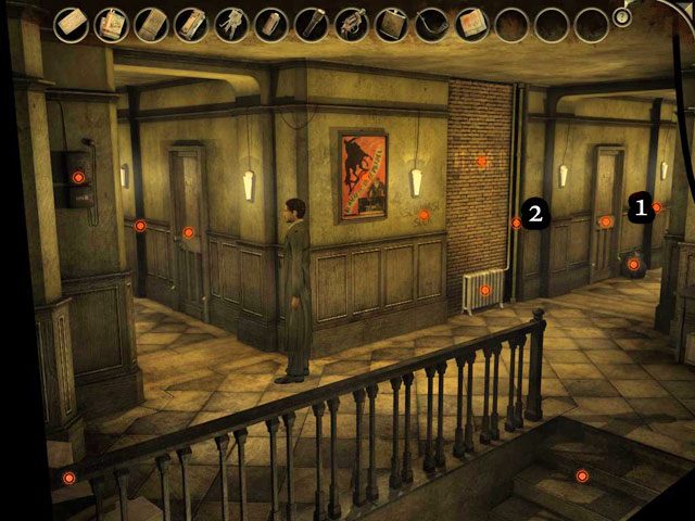 Na górze skręć w prawo [1] - Mieszkanie Jacka - Face Noir: The Cat with the Jade Eyes - poradnik do gry