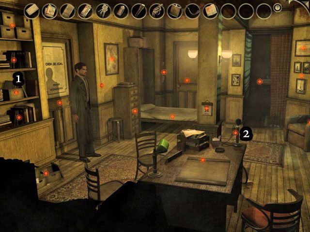 Wróć do apartamentu Jacka i użyj książki telefonicznej [1] - Policyjne archiwa - Face Noir: The Cat with the Jade Eyes - poradnik do gry